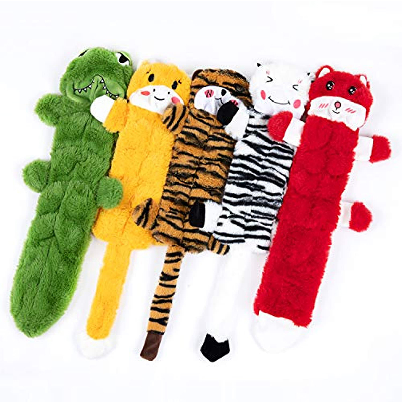 Hot Selling Durable Soft Animal Squeaky Dog Toys Funny Pet Plush Toy
