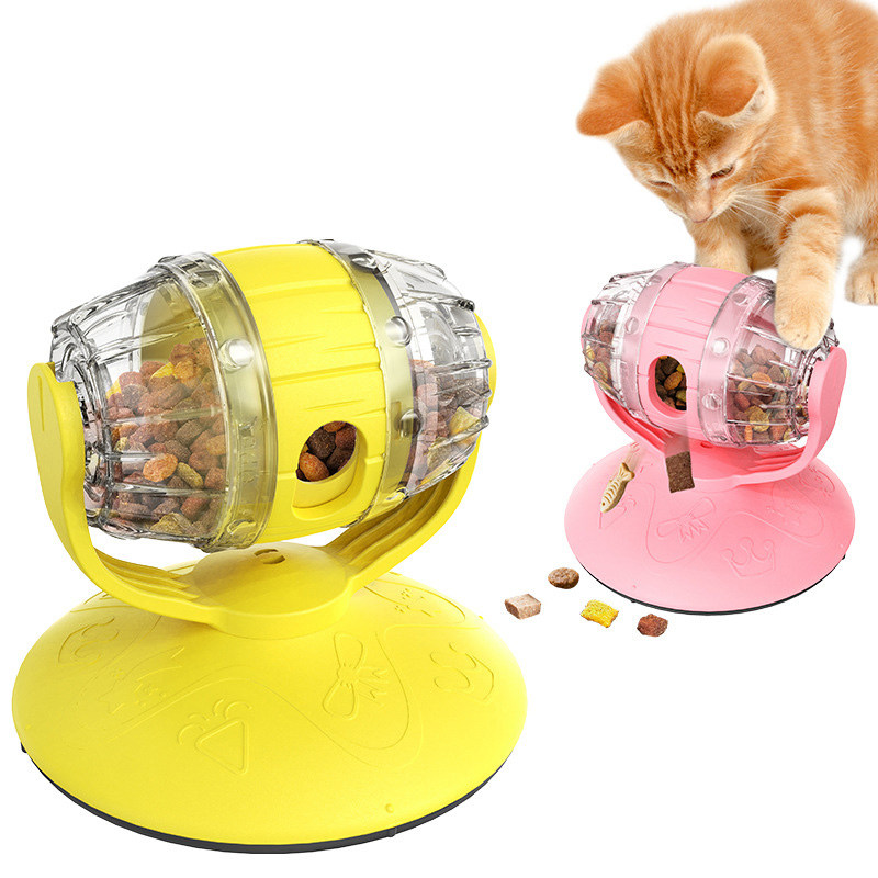 Pet Supplies Manufacturer Wholesale Company New Bestseller Amazon Slow Food Leak Feeding Device Slow Food Puzzle Cat Toy