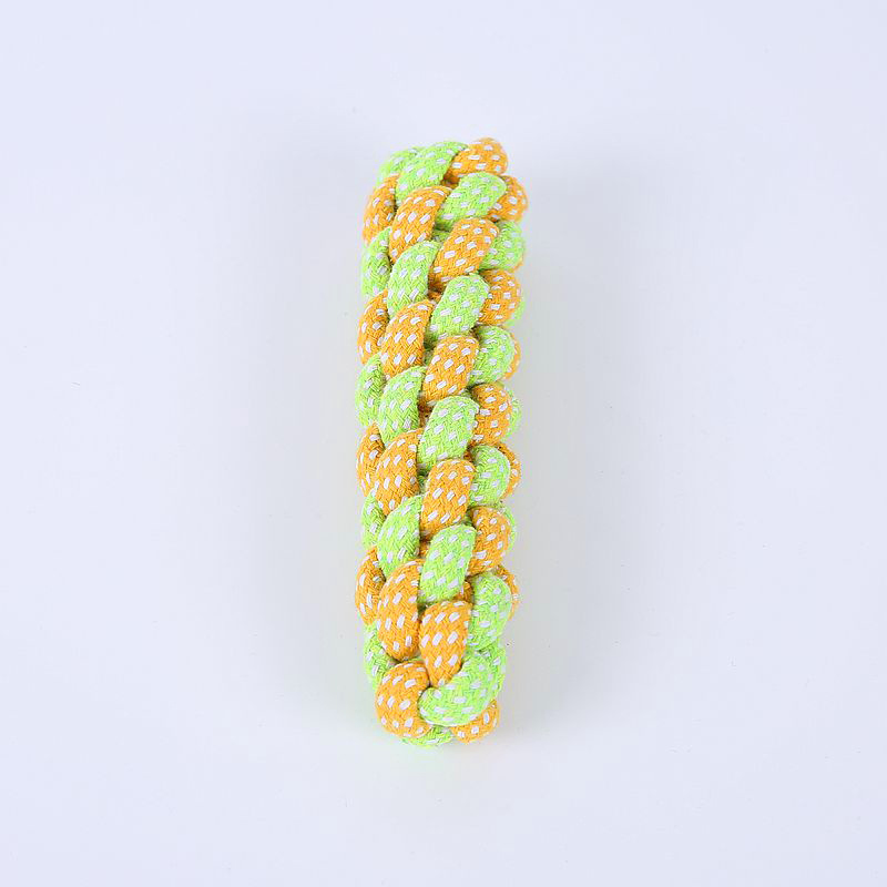 Custom Durable Cat Pet Dog Chew Toy Bite Resistant Grinding Cotton Rope Squeaky Cute Dog Toy