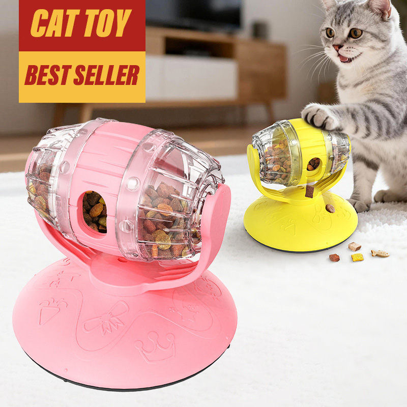 Pet Supplies Manufacturer Wholesale Company New Bestseller Amazon Slow Food Leak Feeding Device Slow Food Puzzle Cat Toy