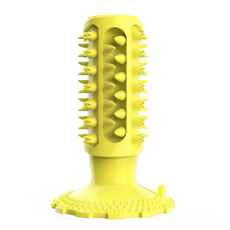 Bestsellers Pet Supplies Factory Wholesale Company Suction Cups Sound-Emitting Teething Sticks Toothbrushes Dog Toys