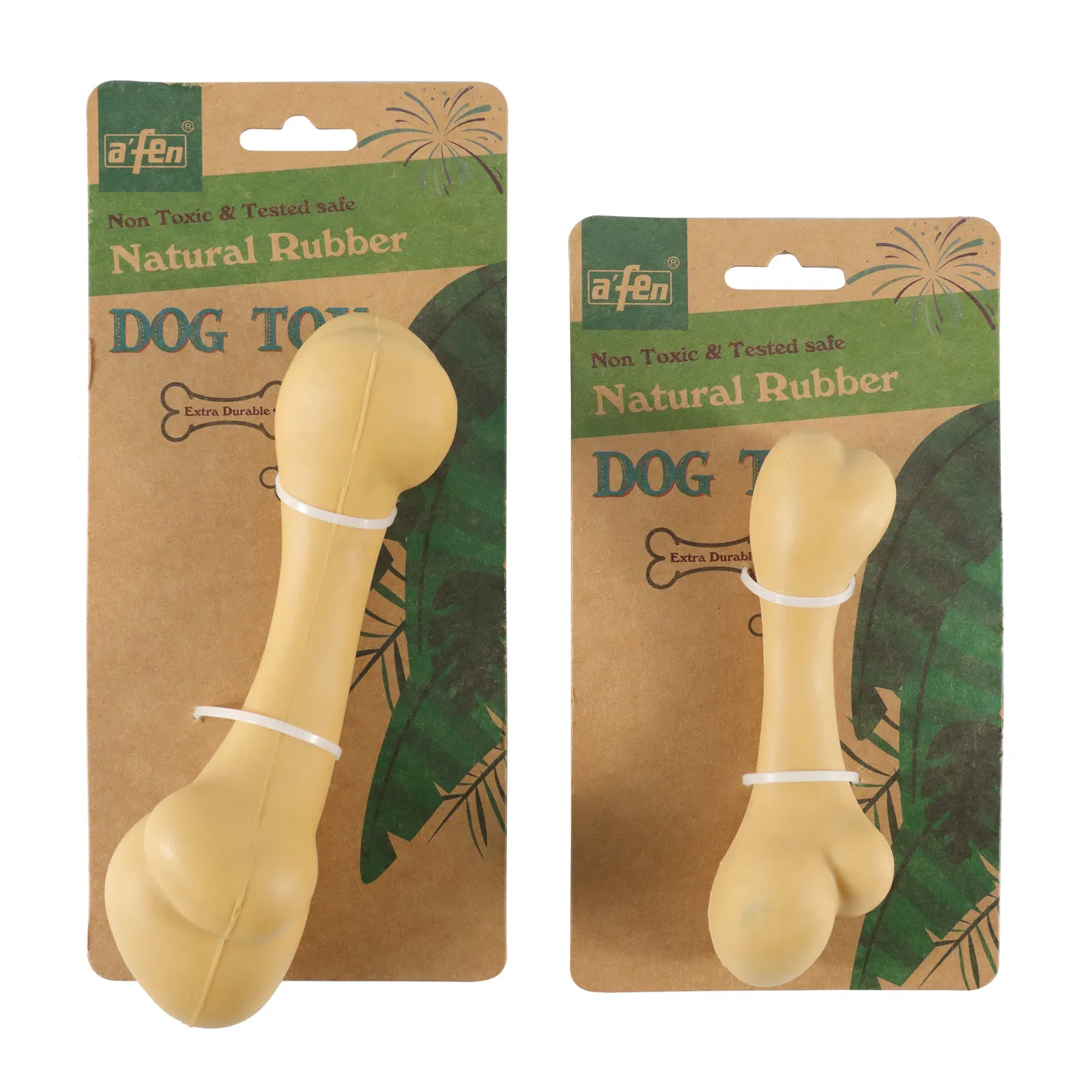 Wholesale Eco-Friendly Mud Color Dog Toy TPR Pet Chewing Toy Dog Dental Chew Toys