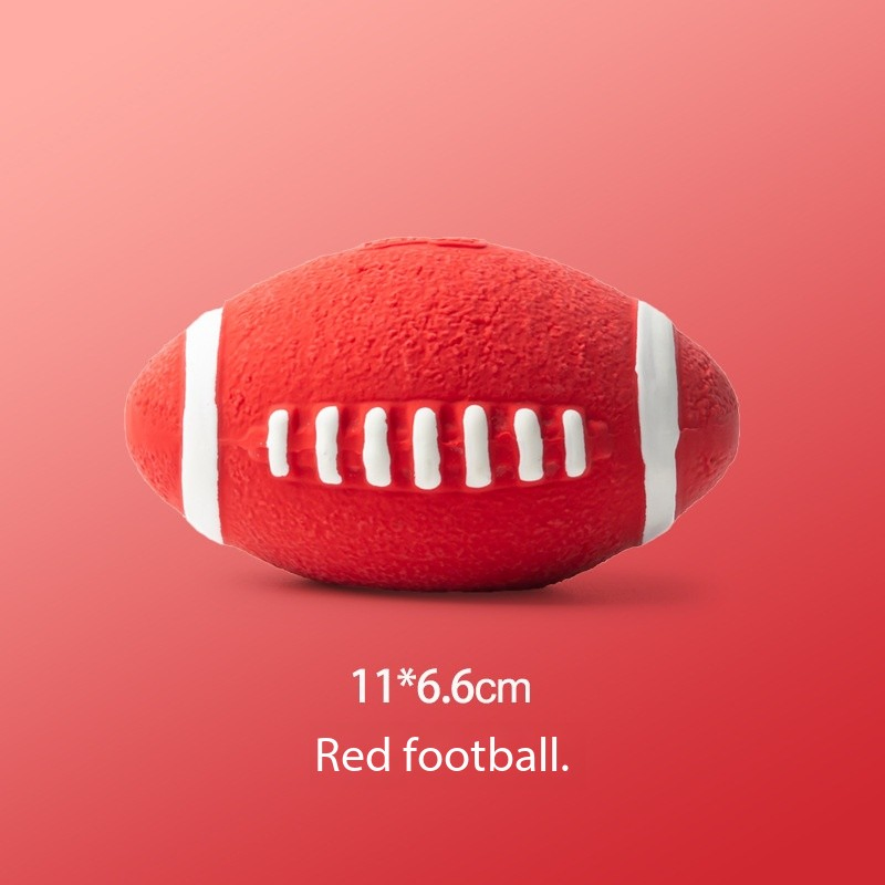 Interactive Squeaky Dog Ball, Durable Latex Rubber Squeak Toys, 2.7'' Soft Bouncy Fetch Balls for Medium Small Pets