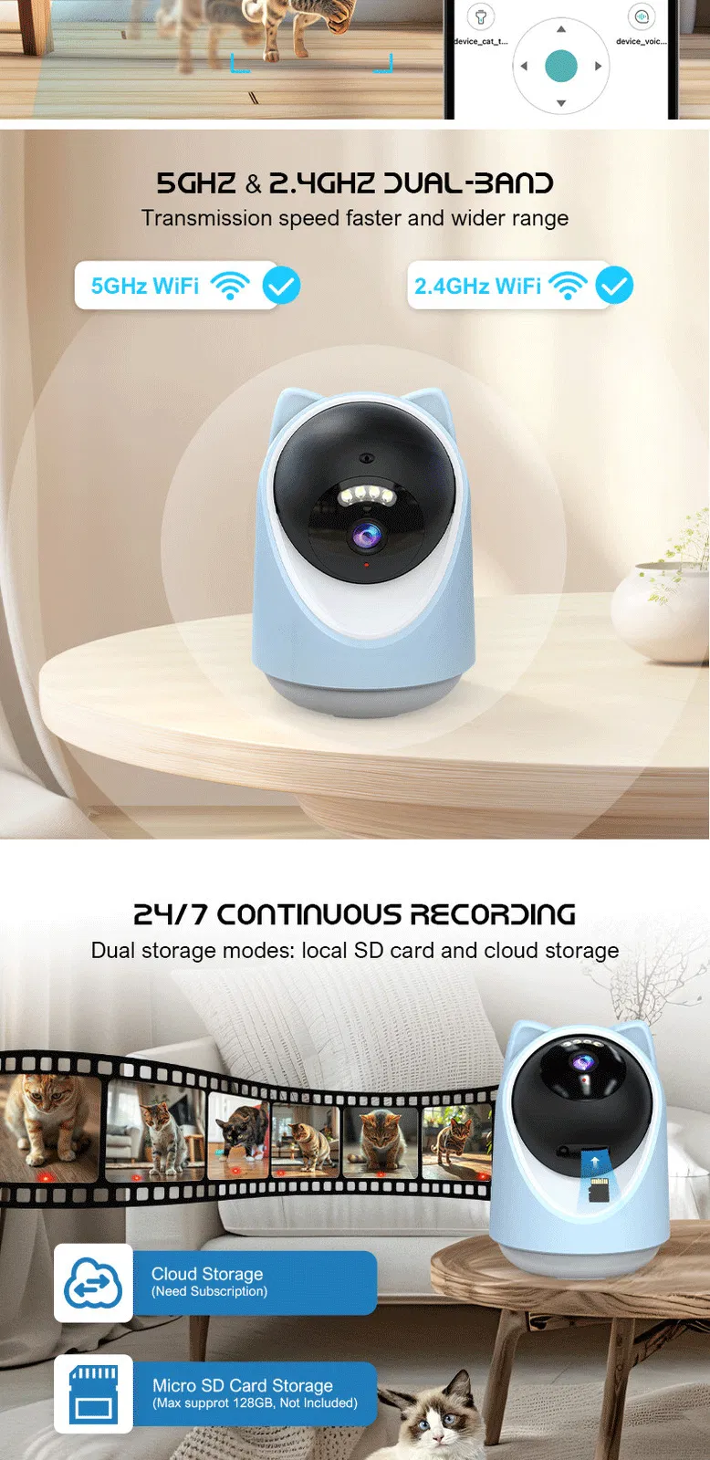 Laser Cat Teaser Toy Feature 4