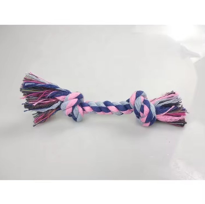 Pet Toy Pet Dog Chew Cotton Blend Rope Tug Dog Rope Playing Chew Toy