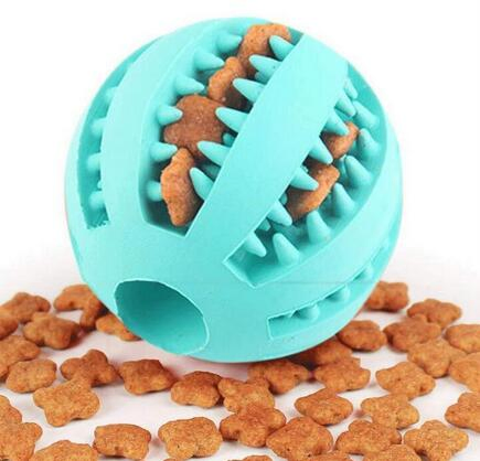 Wholesale Dog Toys Rubber Puzzle Treated Ball Pet Iq Toy