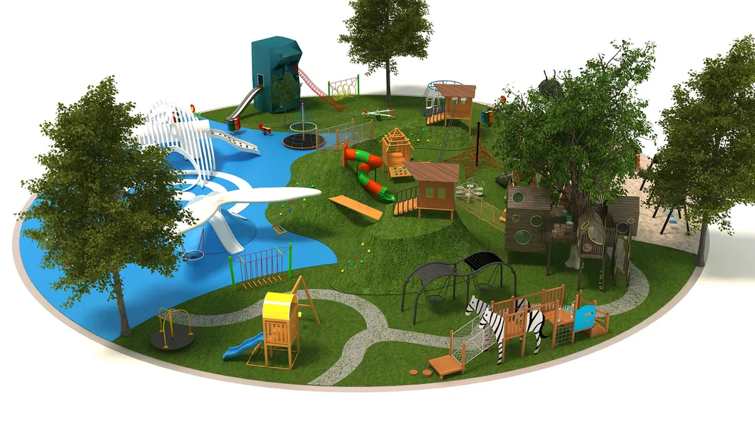 Customized Outdoor Playground