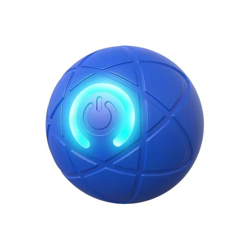 Interactive Rotating Motion Rechargeable Bite-Resistant Pet Smart Jumping Ball Toys