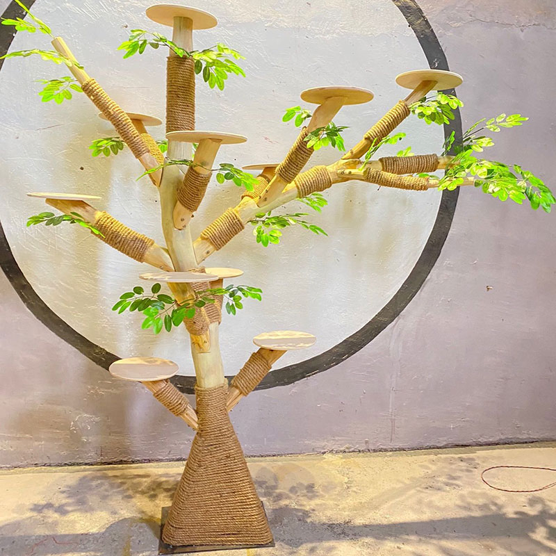 Wholesale Price China Yiwu Market Pet Supply Products Toys Accessories Durable Large Baby Cat Climbing Activity House Tree