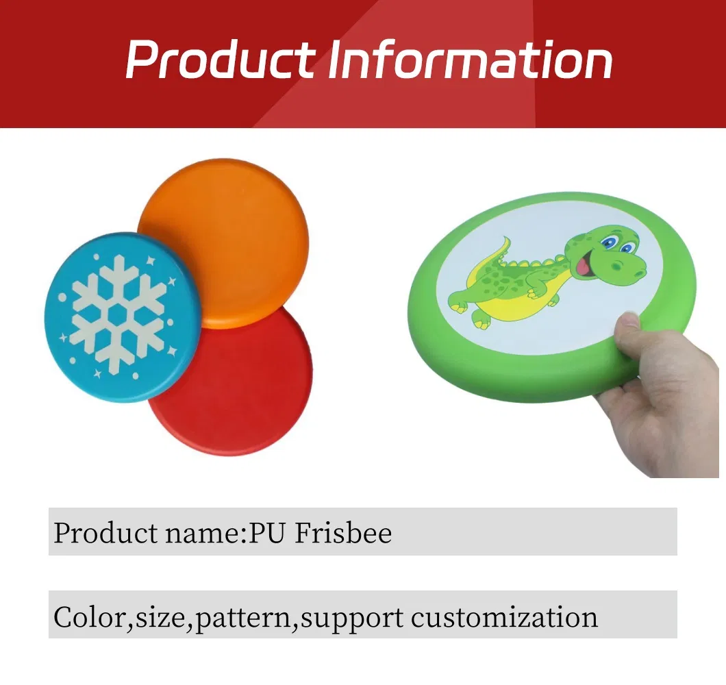 PU Frisbee Soft Toy