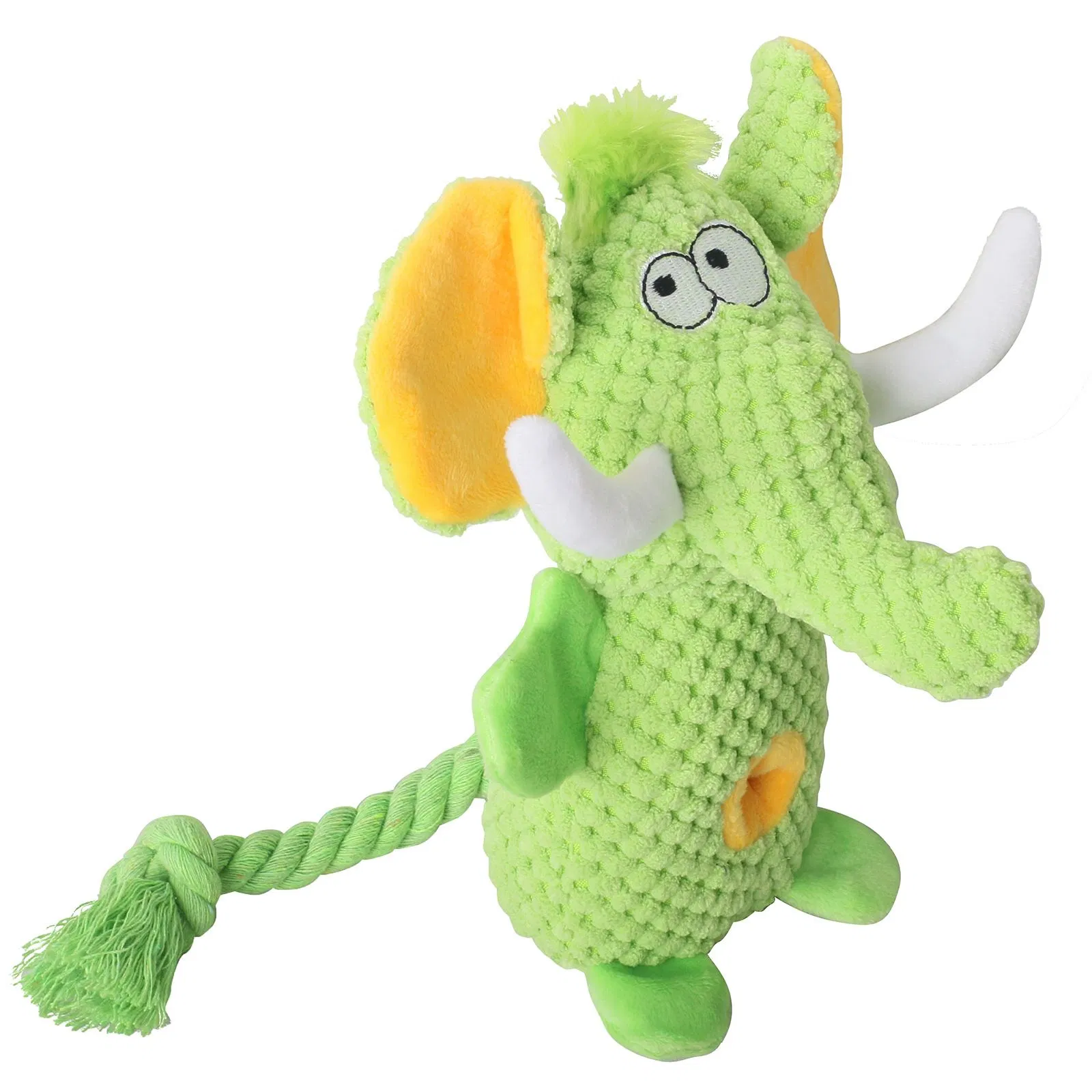 Hidden Food Plush Dog Toy 4-Color Elephant Design, Interactive Snuffle Toy for Smart Pet Training