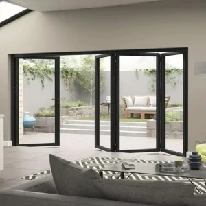 OUNA AS2047 Outdoor Aluminium Bi Fold Patio Doors
