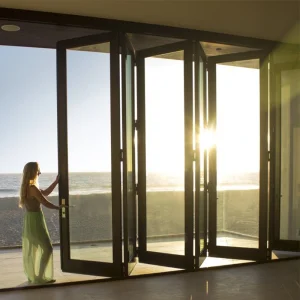 OUNA Bifold Aluminum Glass Doors