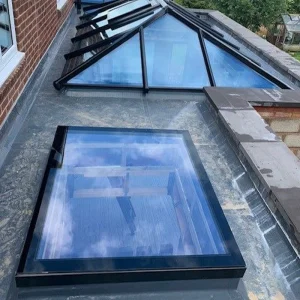 OUNA Steam Proof Aluminum Skylight for Bathroom Privacy