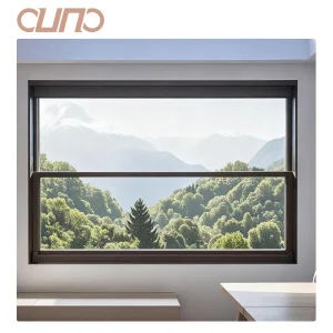 OUNA Modern Design Automatic Vertical Slide Windows