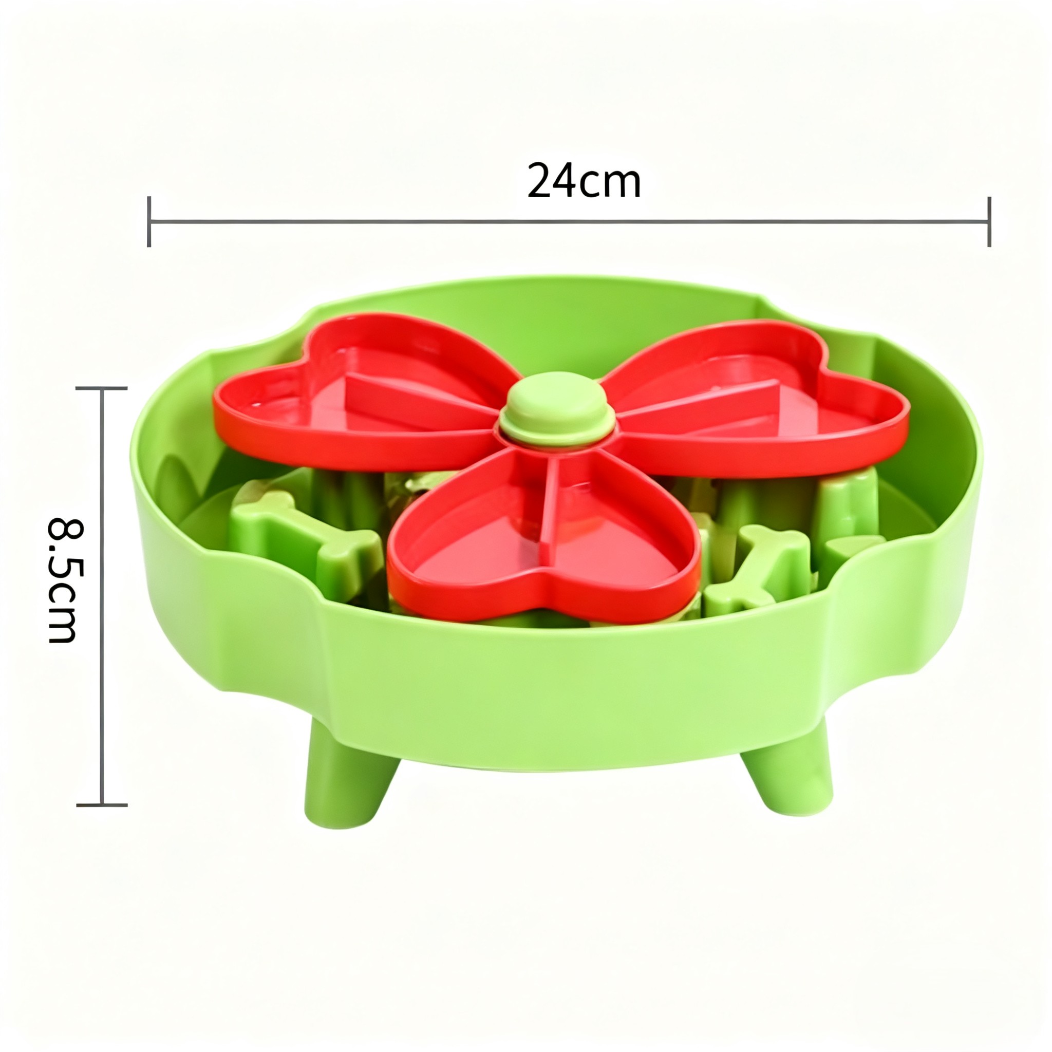 Eco-Friendly Durable Modern PP Automatic Intelligent Pet Slow Feeding Bowl Cats Dogs Large Size Anti-Choking Puzzle Toy