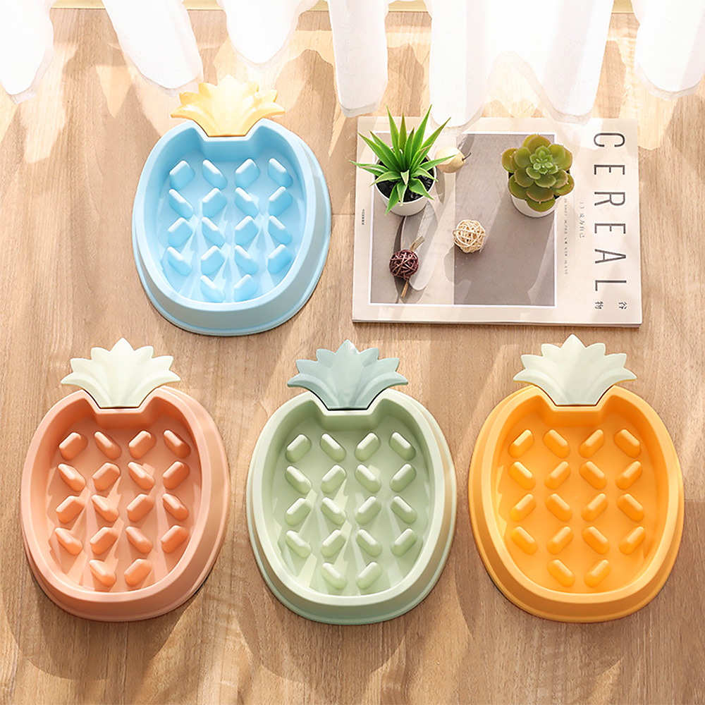 Wholesale Eco-Friendly PP Plastic Non-Slip Puzzle Bowl Feeder Interactive Bloat Stop Dog Bowl
