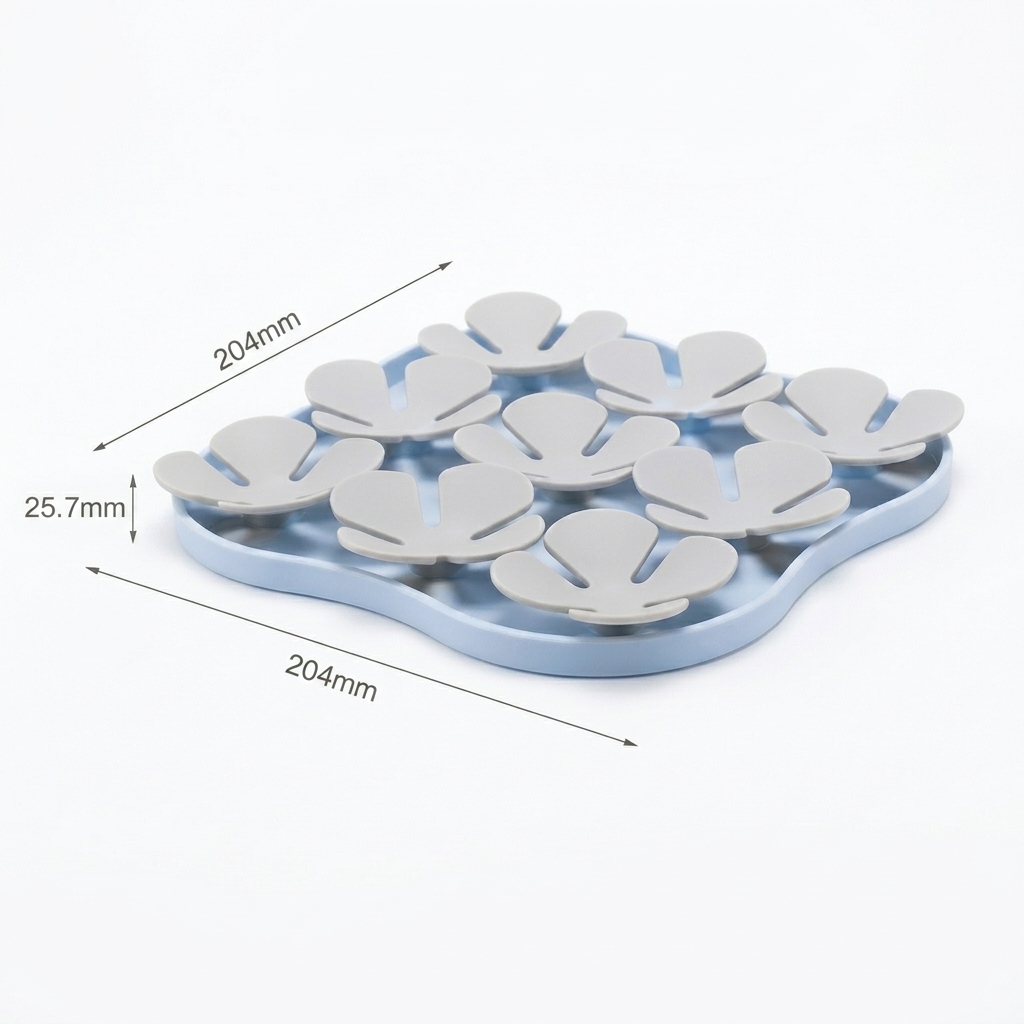New Arrival Durable Silicone Gel Pet Toy Cat Dog Licking Mat Tear-Resistant Easy Clean Leak-Proof Slow-Feeding Bowl