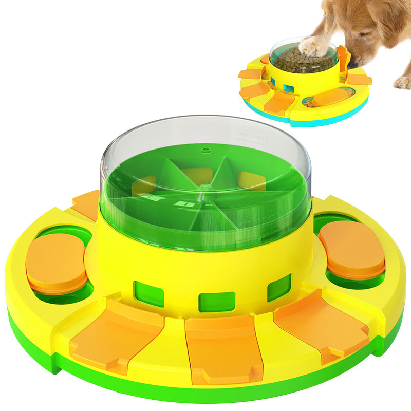 Pet Supplies Manufacturer Wholesale Company Best-Selling Amazon Dog Toys Slow-Eating Food Dispenser Dog Bowl