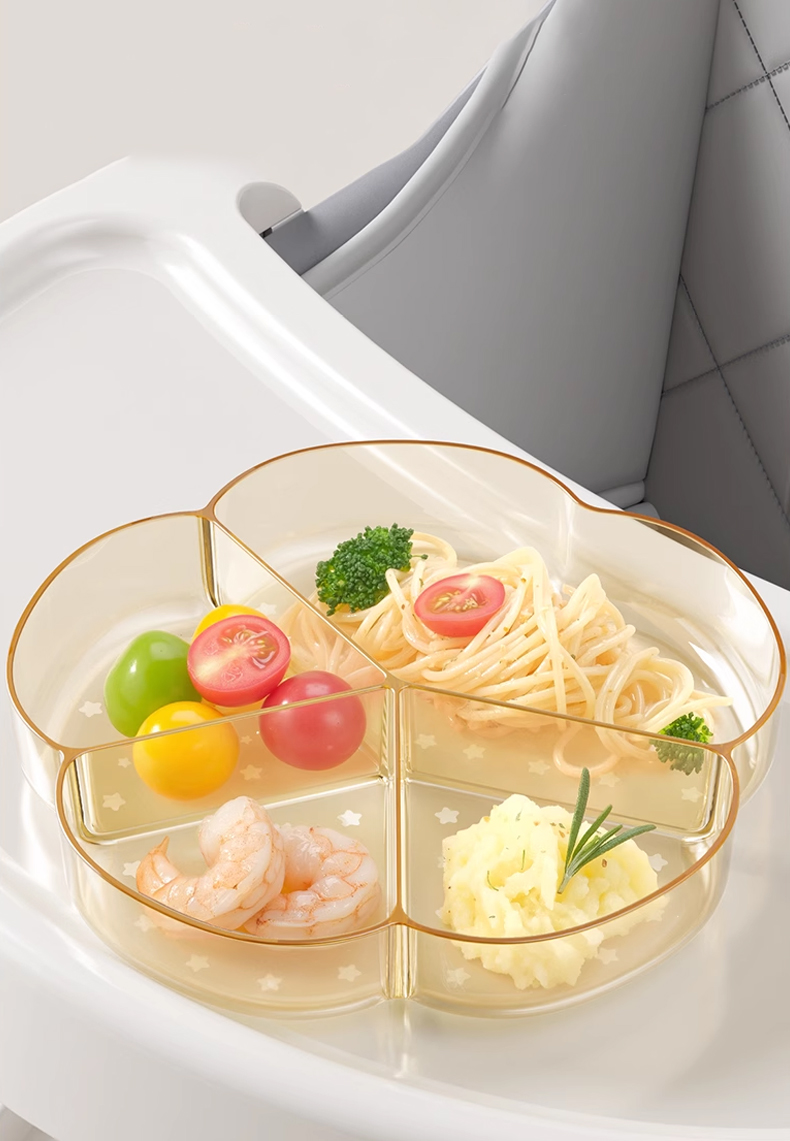 Baby Feeding Plate PPSU Divided Plates for Toddlers &amp; Kids Infant Children's Tableware Eating Bowl