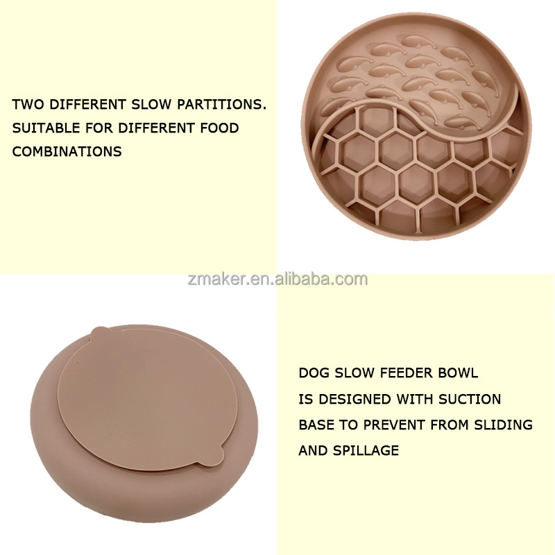 Silicone Pet Food Bowl Details