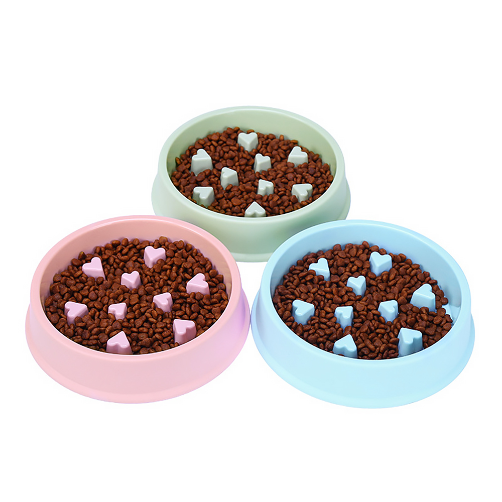 Wholesale Healthy Anti-Chocking Slower Feeding Dog Puzzle Bowl Puppy Slow Feeder Dog Bowls