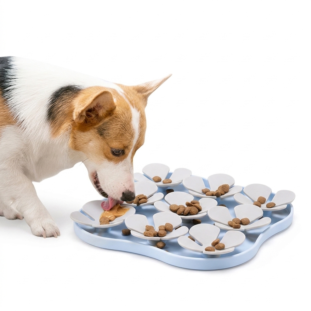 New Arrival Durable Silicone Gel Pet Toy Cat Dog Licking Mat Tear-Resistant Easy Clean Leak-Proof Slow-Feeding Bowl