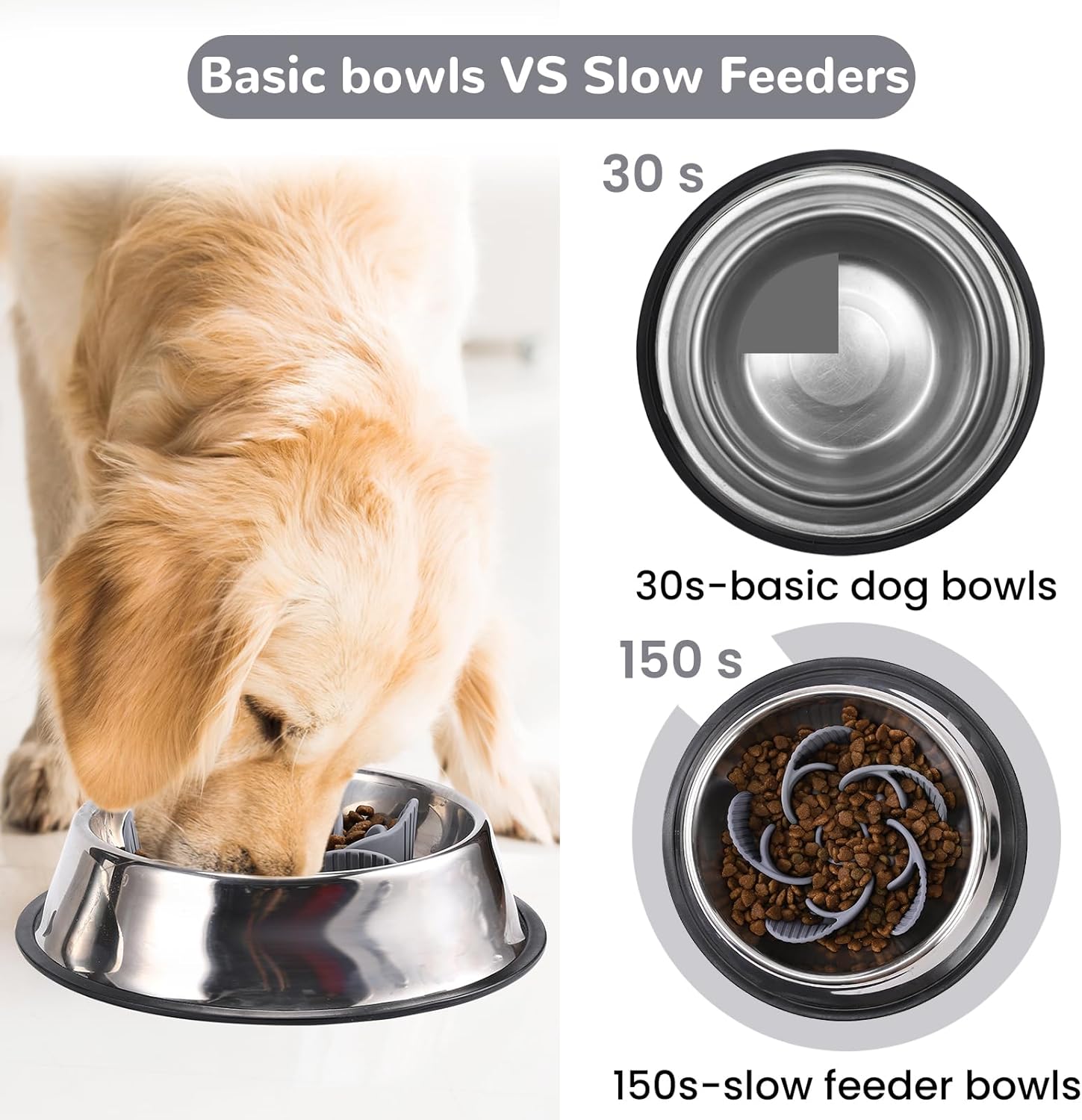 OEM Dog Bowls Silicone Spiral Dog Food Bowls Feeder Slow Feeder Dog Bowl Insert
