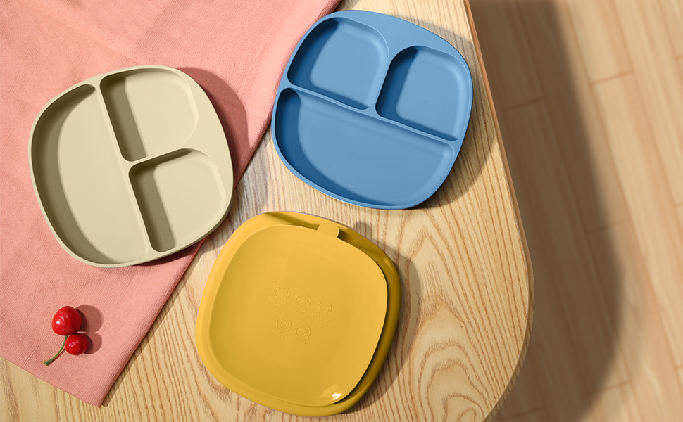 Silicone Tableware Product Dimensions