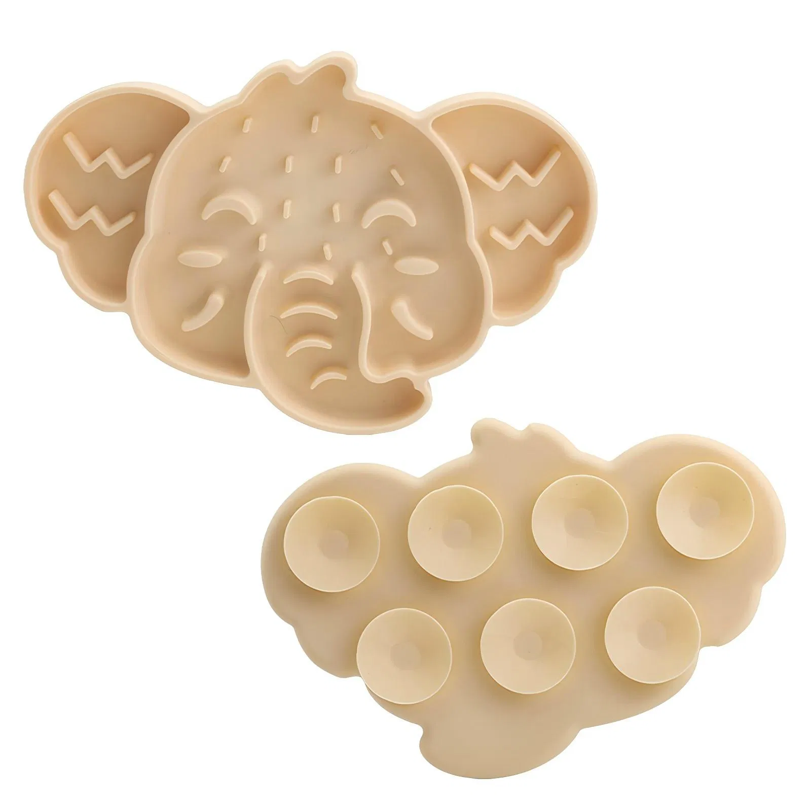 Wholesale Eco-Friendly Silicone Slow Feeder Dog Lick Mat Silicon Dog Treat Dispenser with Pad for Pet Enrichment