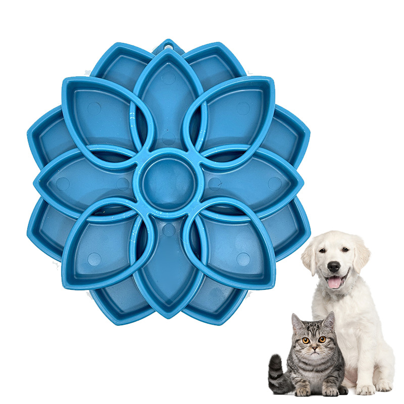 Slow Food Plates for Pets Are Easy to Clean and Tiring Hard and Bite-resistant Licking Plates for Cats and Dogs
