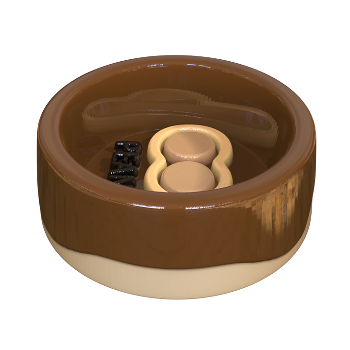 Wholesale Heavy Duty Ceramic Eco-Friendly Slow Feeder Dog Bowl OEM Anti-Gulp Design Non-Slip Easy Clean Customized Size for Dogs