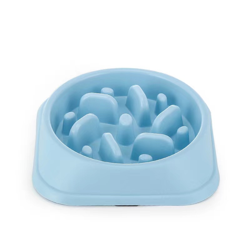 Interactive Slow Feeder Anti-Choking &amp; Anti-Slip Puzzle Dog Food Bowls for Slow Down Eating, Bloat Stop Maze Dog Dishes