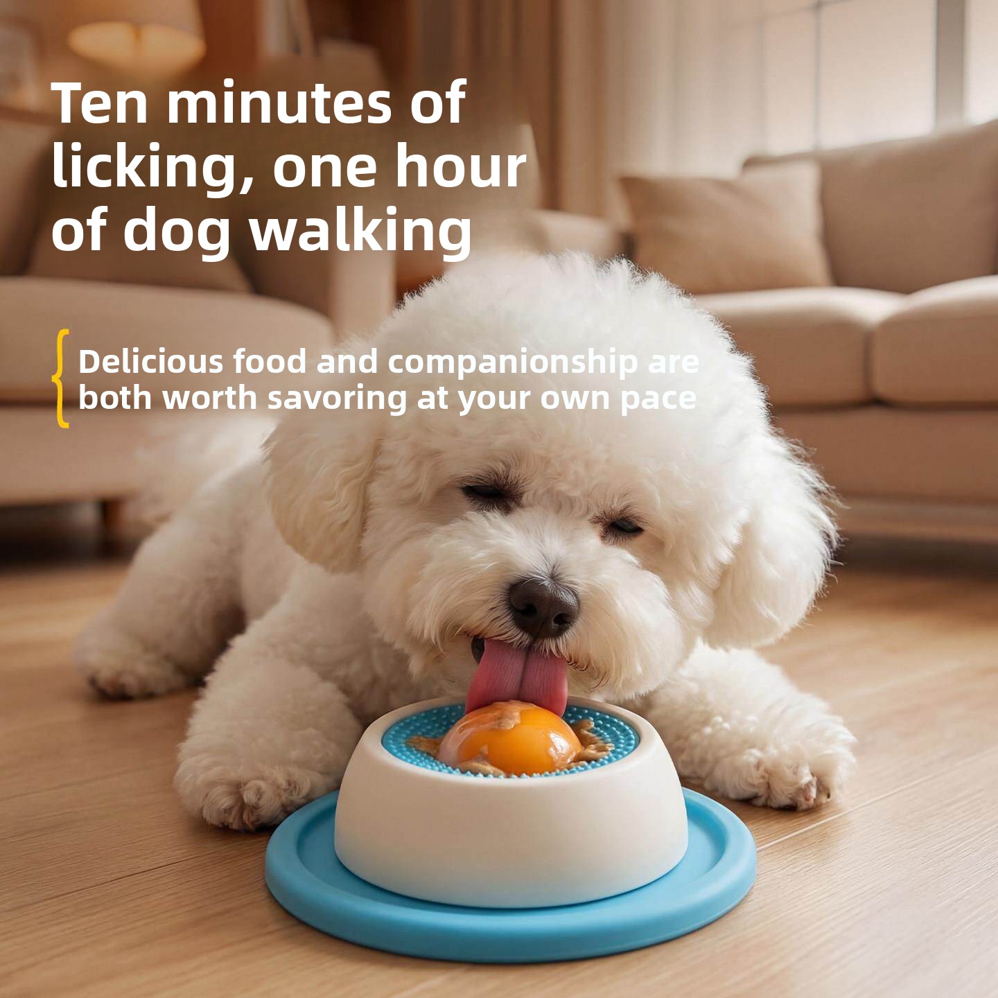 New ABS Material Slow Feeder Bowl Food-Dispensing Lickable Enrichment Toy For Dogs Cats Interactive Puzzle Keeps Cats