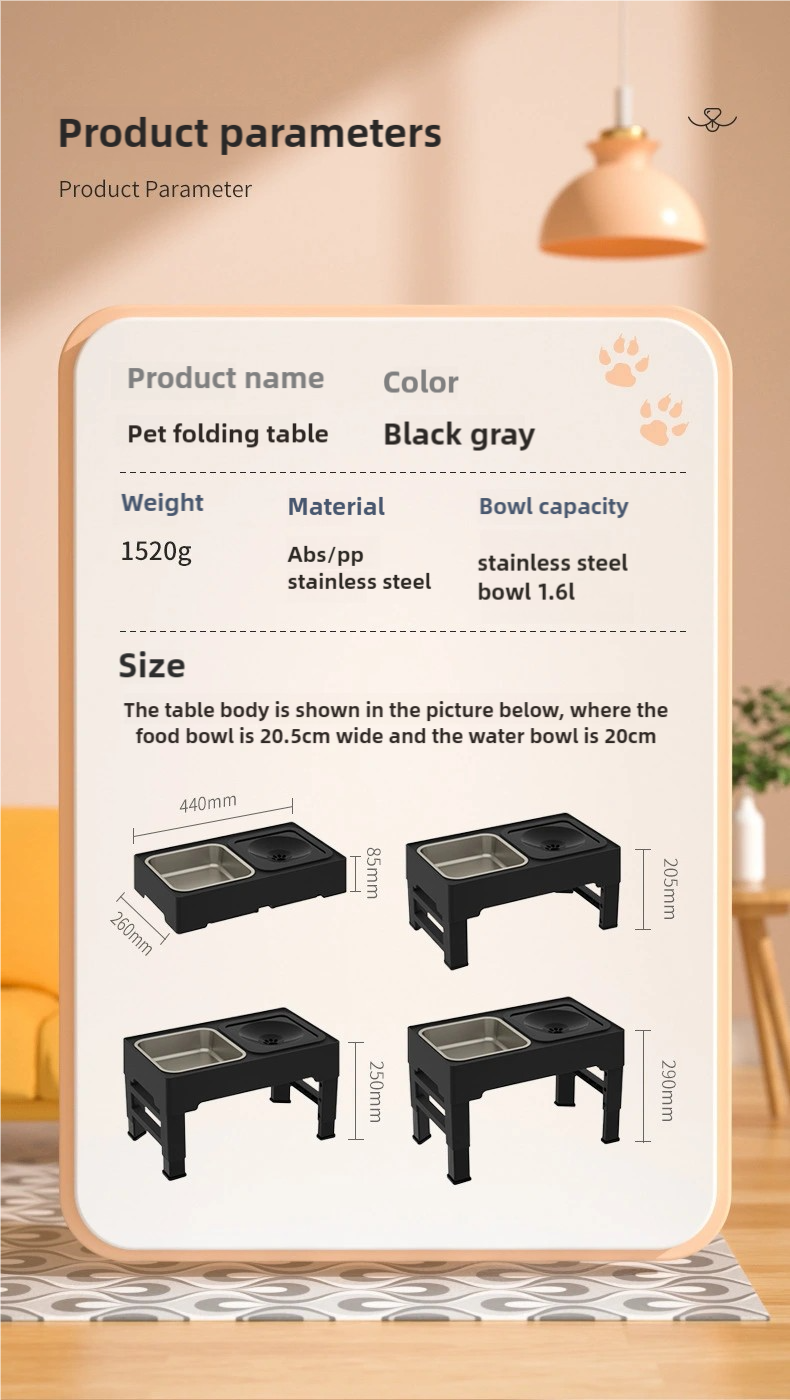 Pet lift table details 1