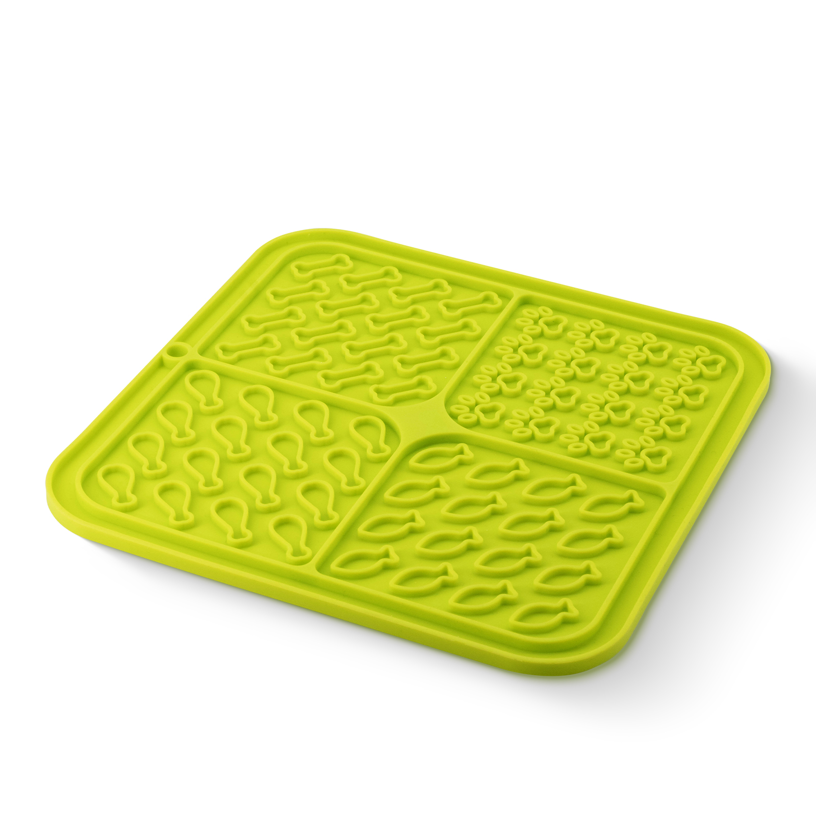 Fun Designs Free Colorful Silicone Adjustable Eco-Friendly Pet Slow Lick Mat Makes Treat Time Enjoyable Stress Relief