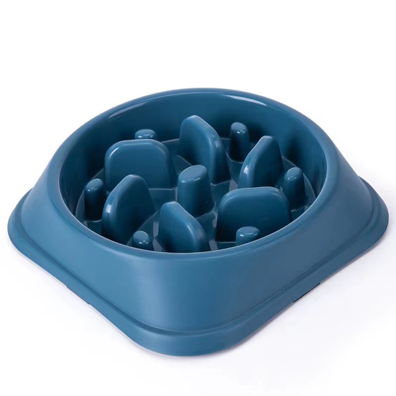 Interactive Slow Feeder Anti-Choking &amp; Anti-Slip Puzzle Dog Food Bowls for Slow Down Eating, Bloat Stop Maze Dog Dishes