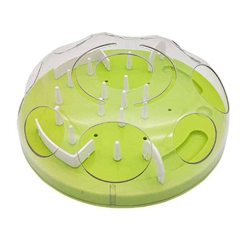 Factory Price Pets Supplies Dog Food Eating Utensils Prevent Chocking Easy Clean Slow Feeder Bowl With Puzzle for Pets
