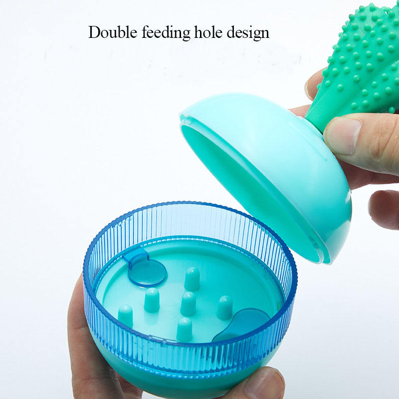 Luxury Interactive Pet Toy Adjustable Slow Feeder Dog Puzzle Ball Cat Treat Dispensing Cactus Tumbler Leak-proof Food Plastic