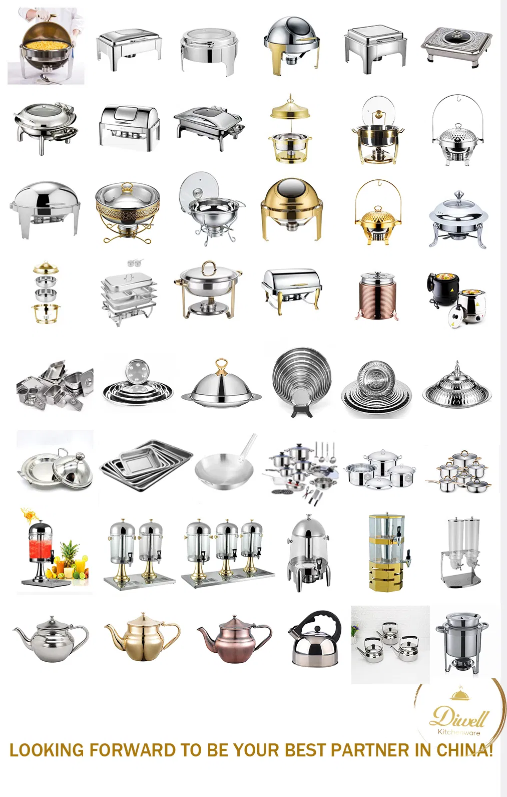 Comprehensive kitchenware catalog overview