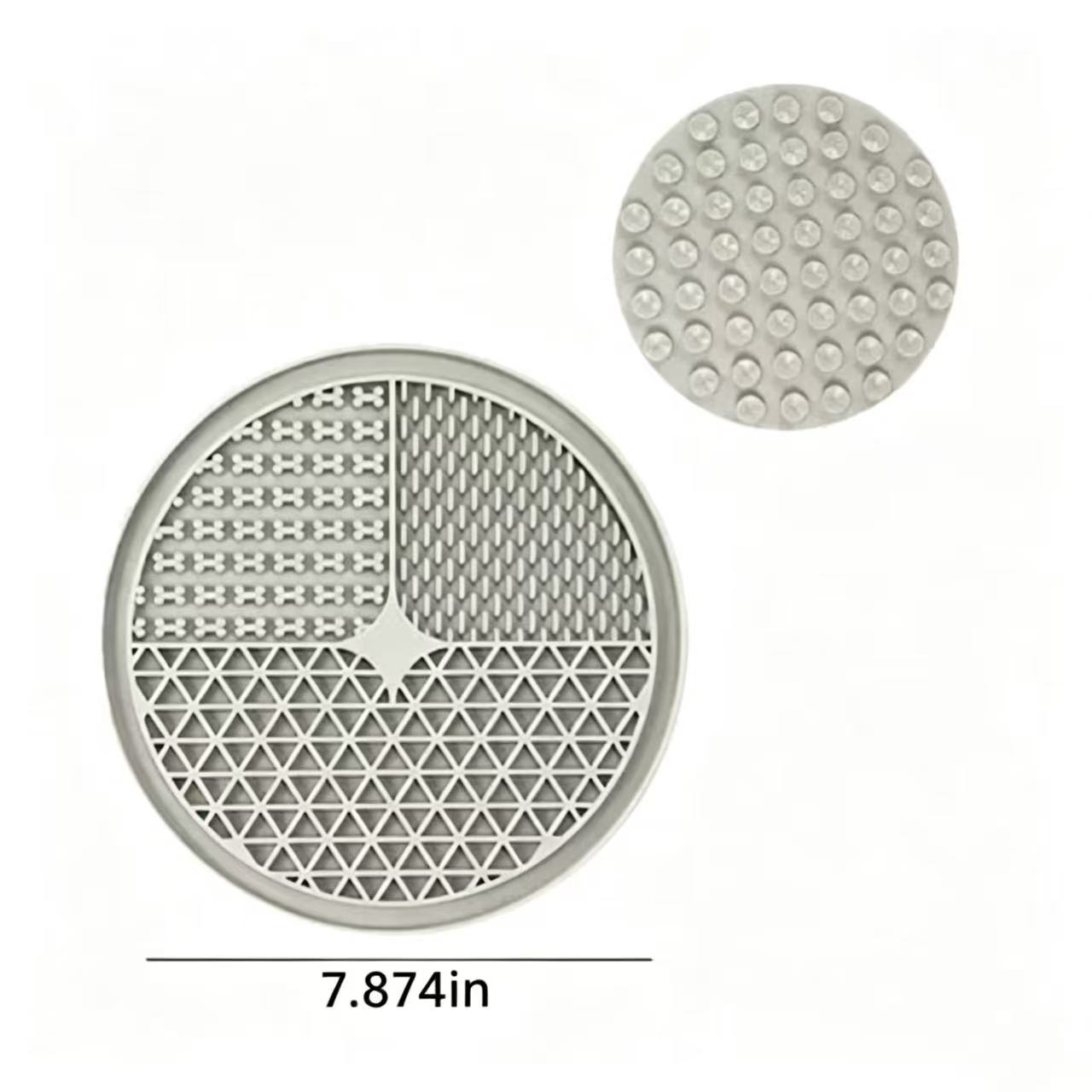 4PCS Dog Slow Feeder Kit, Silicone Lick Mat &amp; Maze Bowl With Spatula &amp; Brush, Anxiety Relief &amp; Healthy Digestion