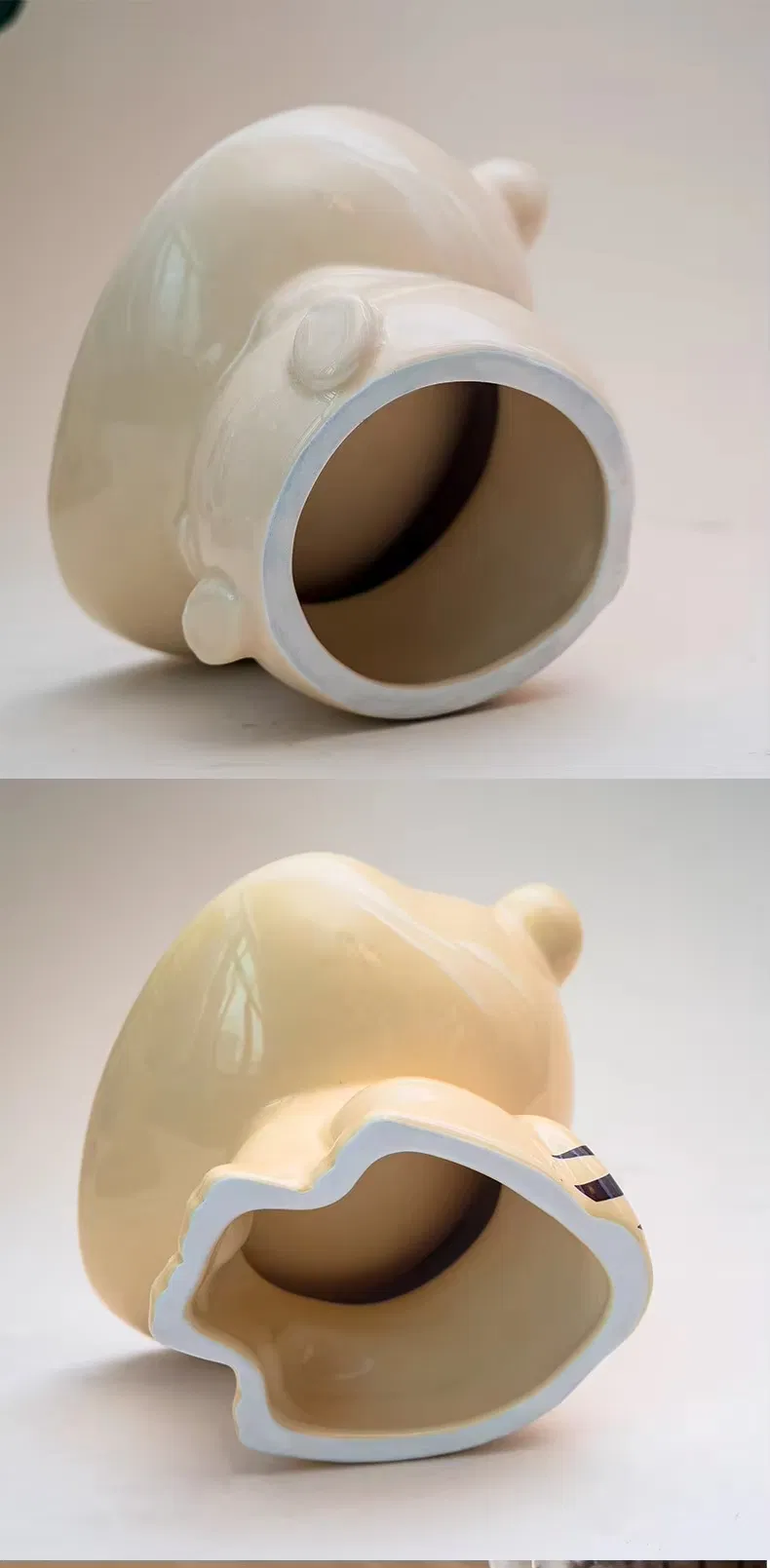 Custom Elevated Eco-Friendly Ceramic Pet Bowl