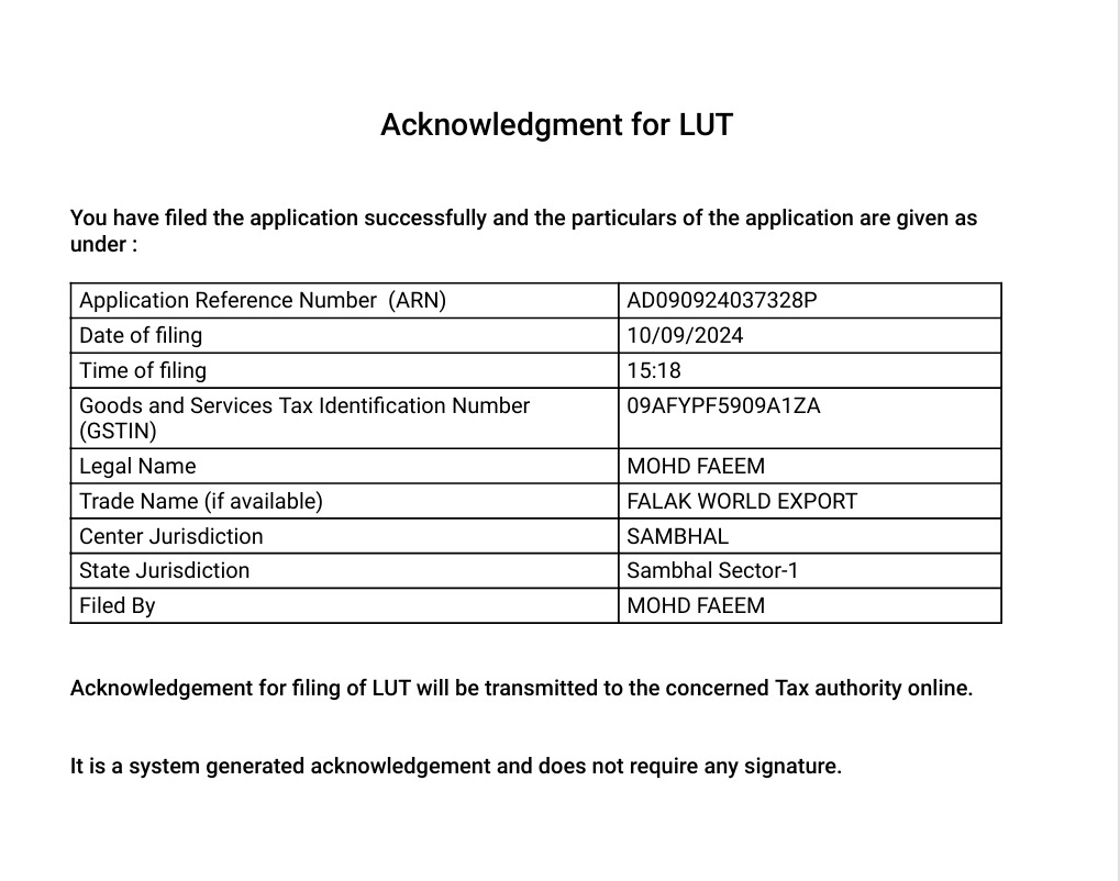 Management Certificate 1