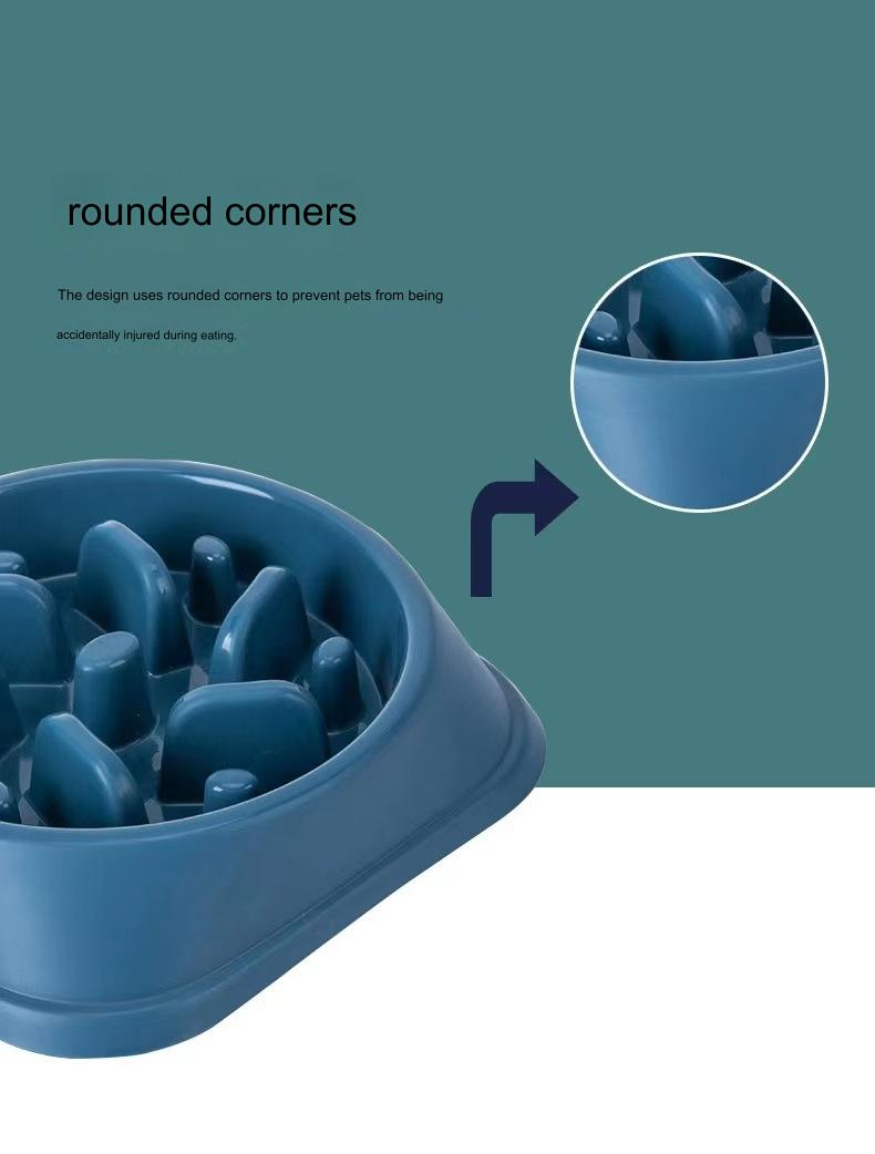 Interactive Slow Feeder Anti-Choking & Anti-Slip Puzzle Dog Food Bowls