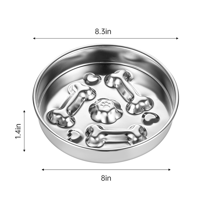 Slow Feeder Dog Bowl Details 6