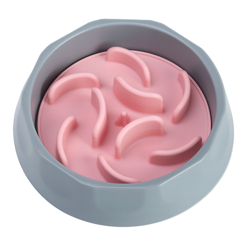 BPA Free Insert Detachable Dog Slow Feeder Cat Slow Feeder Pet Product Insert Removable Silicone Slow Feeding Pet Feeder