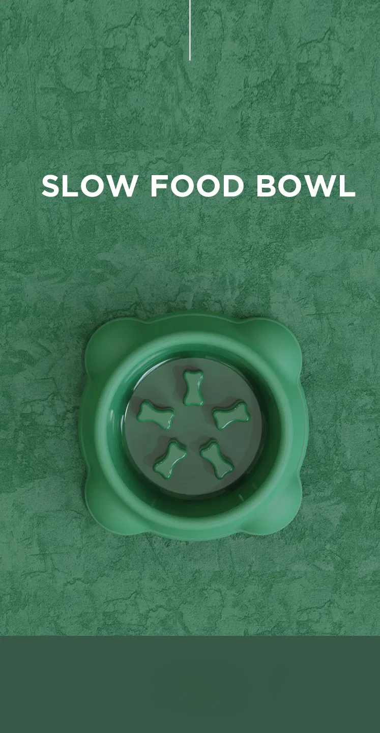 Custom Personalized Dog Bowl Slow Eating Slow Feeder Dog Bowl Pet Bowl