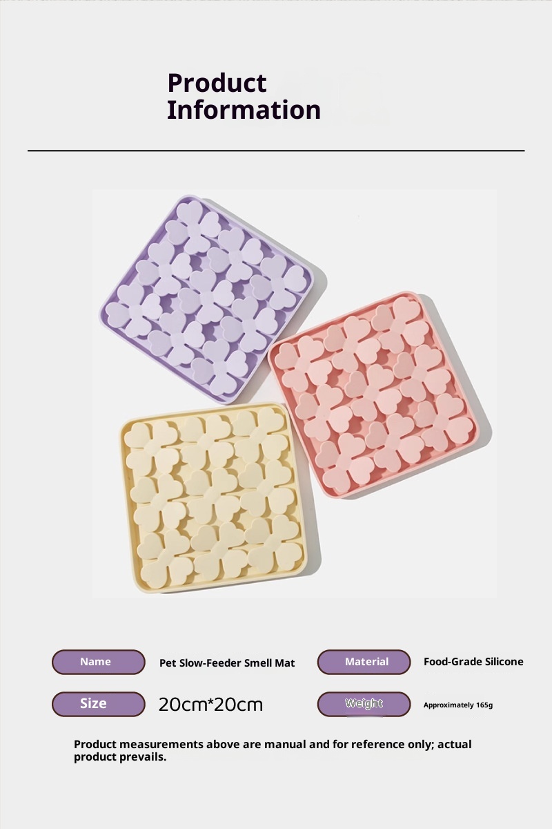 Pet slow-feeder smell mat 5