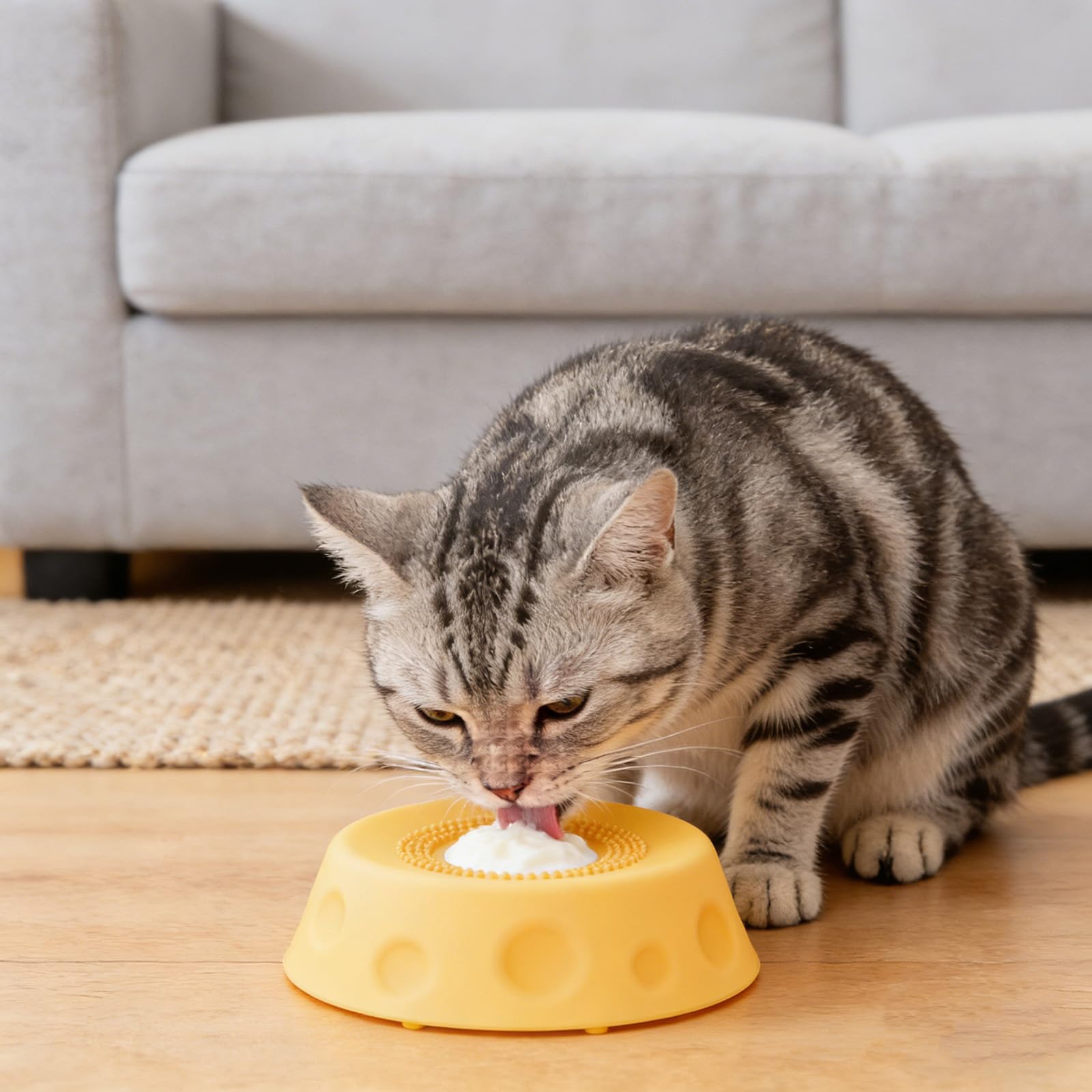 ZMaker 2026 New Silicone Dog Licking Bowl with Rolling Ball Lick and Roll Bowl for Dogs Slow Feeder Dog Bowls for Liquid