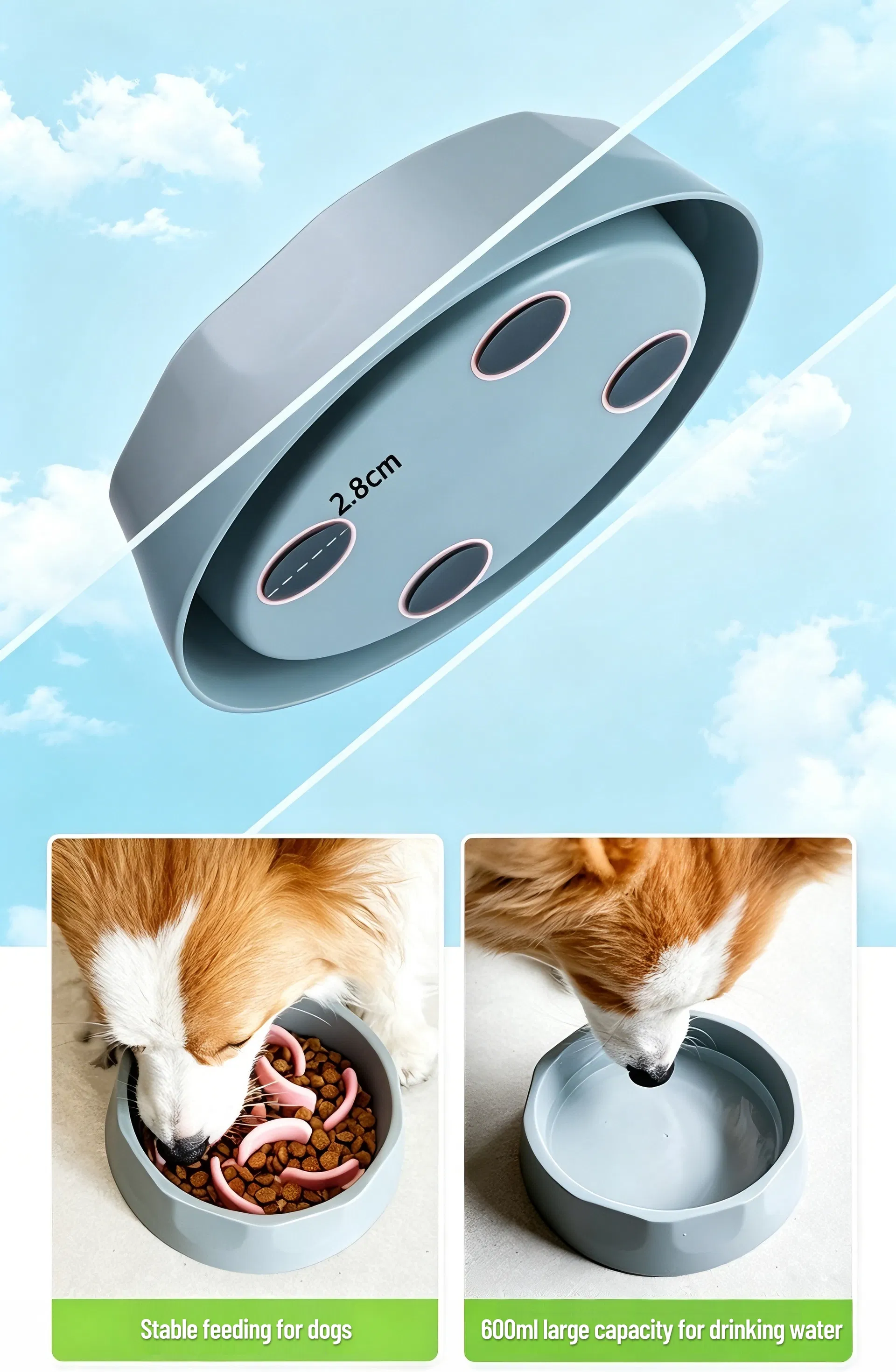 Large-Capacity Plastic Bowl